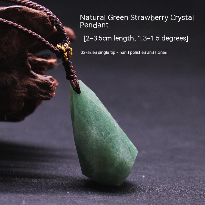 Natural amethyst hexagonal prism, pendant, male and female couple, original stone necklace, pendant, jewelry, gift 