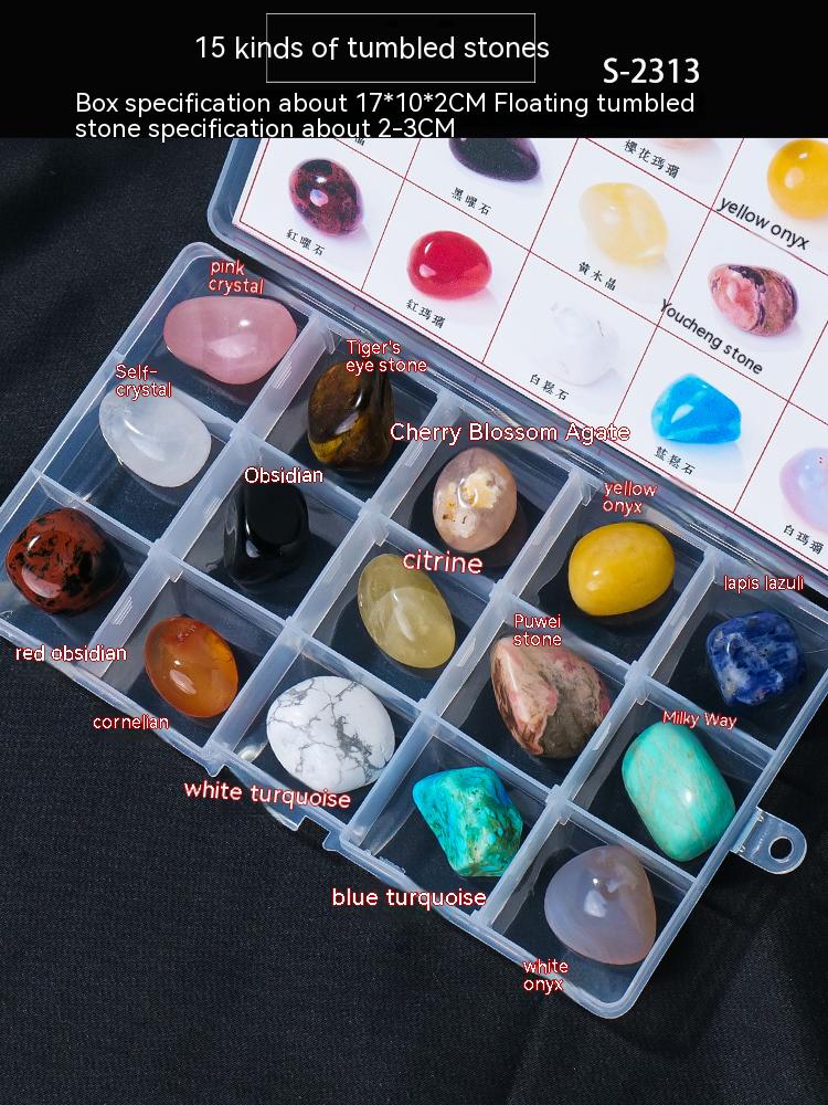 Natural Crystal Raw Stone, Ore, Specimen, Mineral Stone, Ornament, Colored Rock, Agate