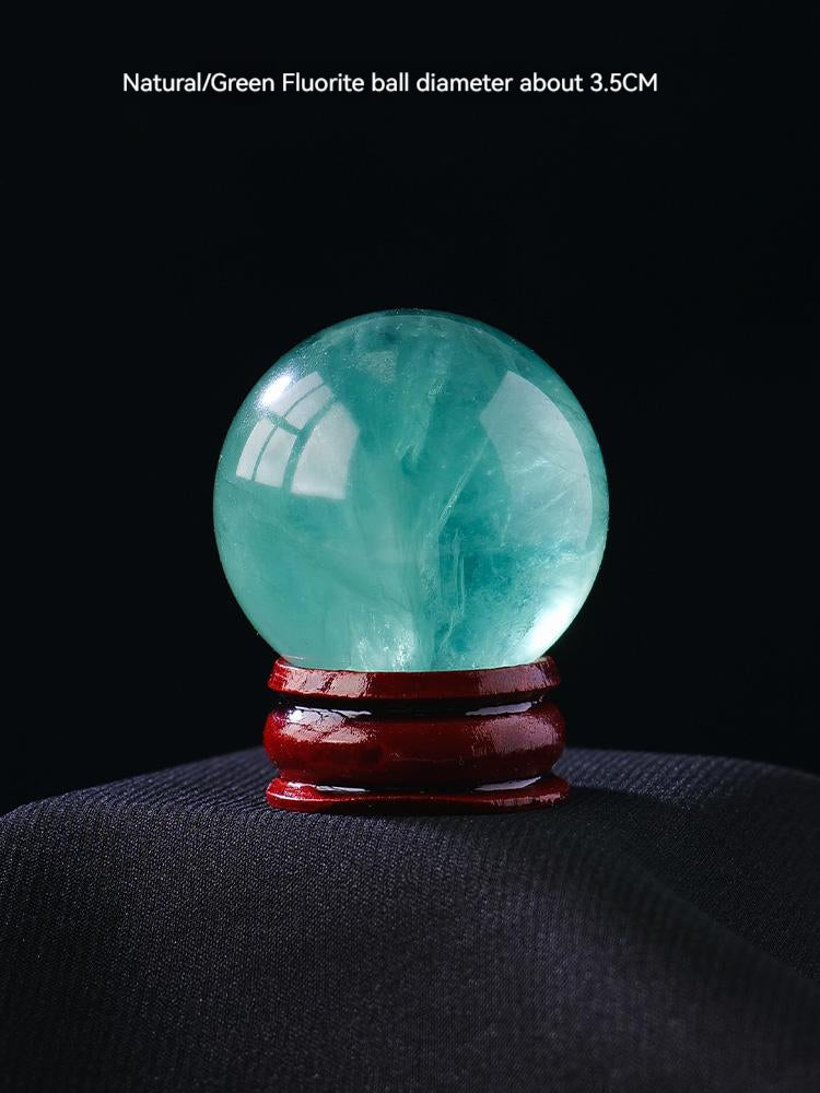 Natural Crystal Sphere Decoration, Raw Ore Grinding, Crystal Sphere, Bedroom Home Furnishing, Office Gift