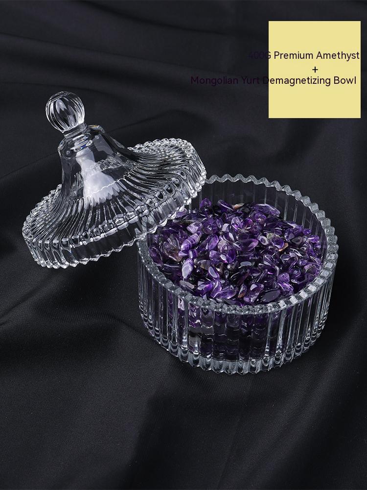 Natural Amethyst, Pink Crystal, White Crystal Gravel, Rough, Ore