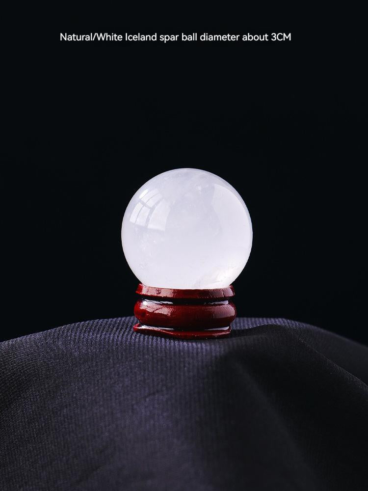 Natural Crystal Sphere Decoration, Raw Ore Grinding, Crystal Sphere, Bedroom Home Furnishing, Office Gift