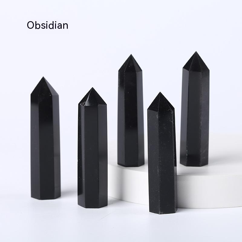 天然水晶柱 ,六棱单尖柱,多种材质,原石,打磨,抛光,水晶柱