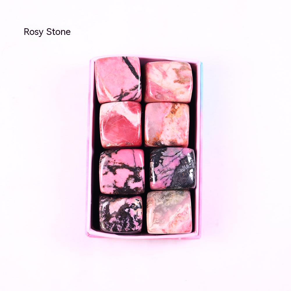 Natural crystal cubes, specimens, gravel, play, original, stone table decoration, ore 