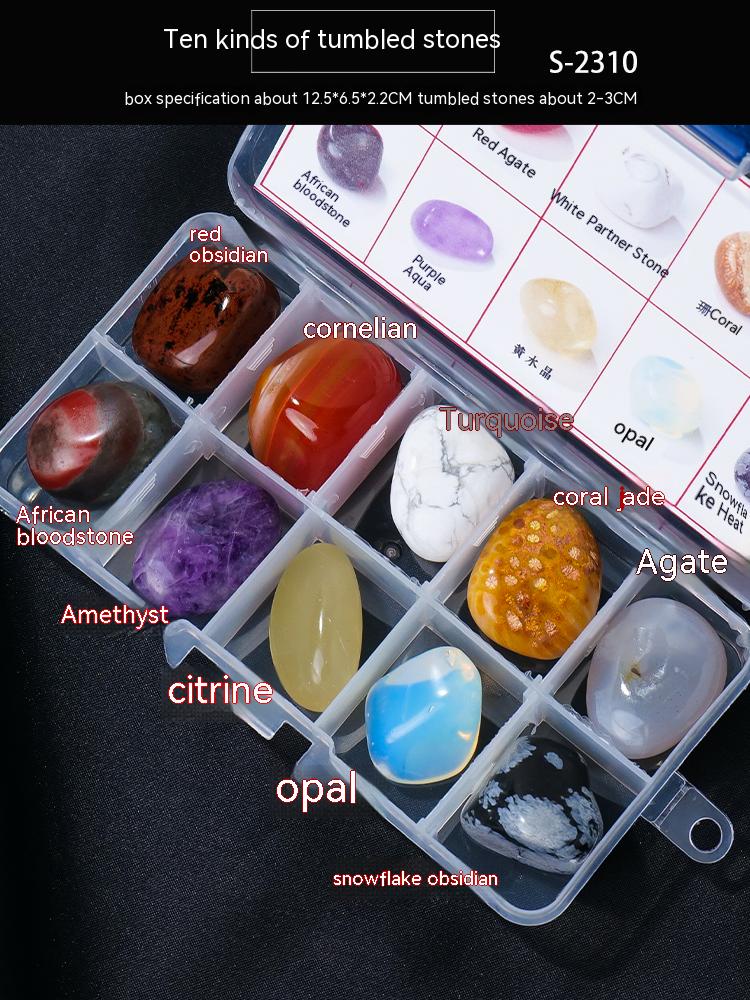 Natural Crystal Raw Stone, Ore, Specimen, Mineral Stone, Ornament, Colored Rock, Agate