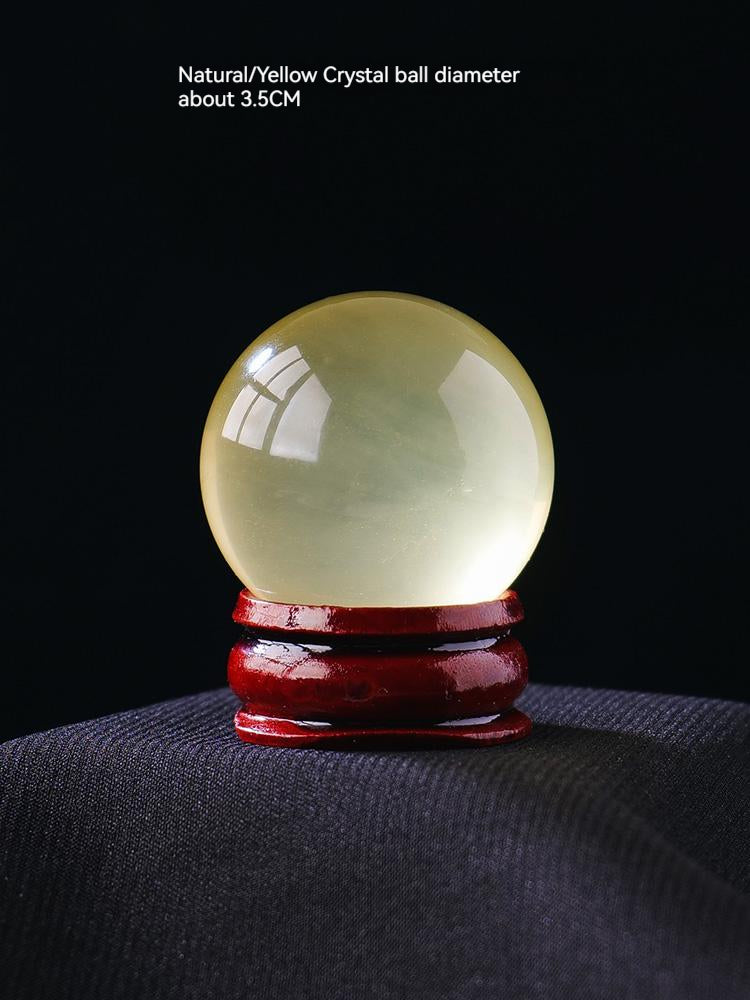 Natural Crystal Sphere Decoration, Raw Ore Grinding, Crystal Sphere, Bedroom Home Furnishing, Office Gift