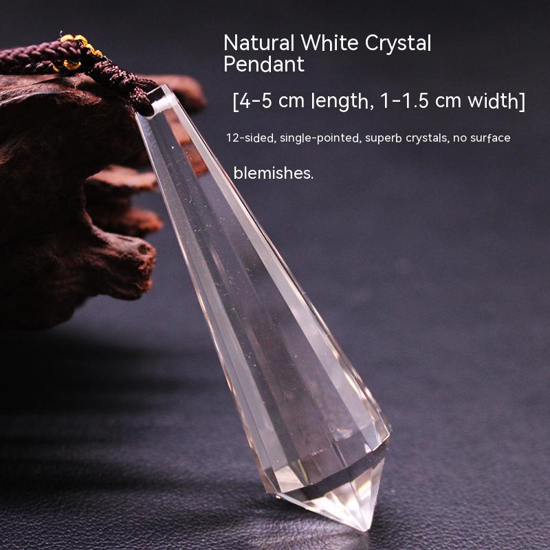 Natural amethyst hexagonal prism, pendant, male and female couple, original stone necklace, pendant, jewelry, gift 