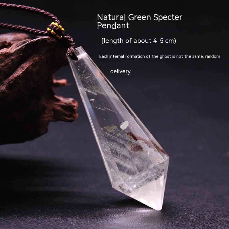Natural amethyst hexagonal prism, pendant, male and female couple, original stone necklace, pendant, jewelry, gift 