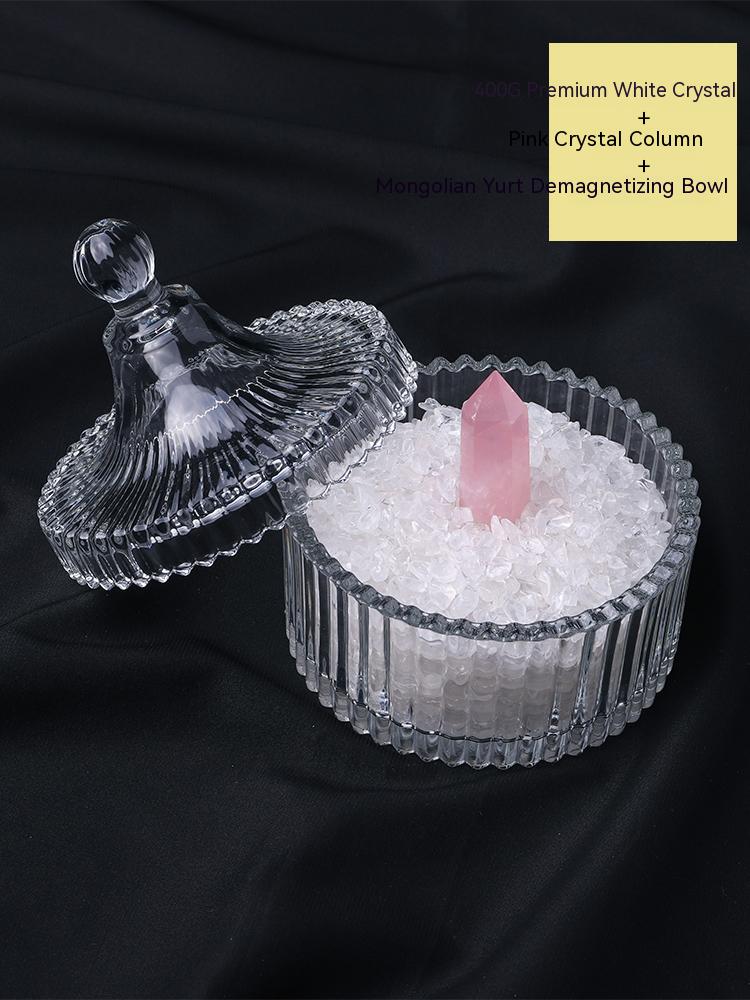 Natural Amethyst, Pink Crystal, White Crystal Gravel, Rough, Ore