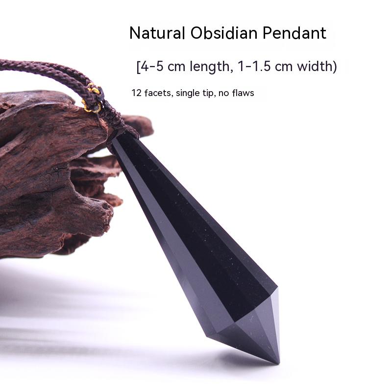 Natural amethyst hexagonal prism, pendant, male and female couple, original stone necklace, pendant, jewelry, gift 