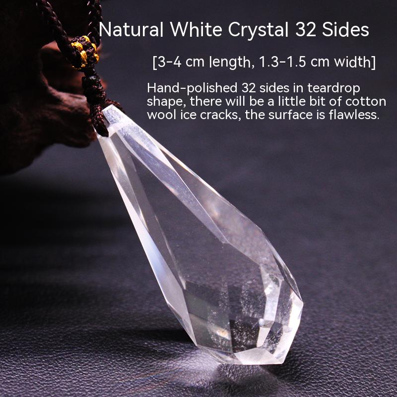 Natural amethyst hexagonal prism, pendant, male and female couple, original stone necklace, pendant, jewelry, gift 
