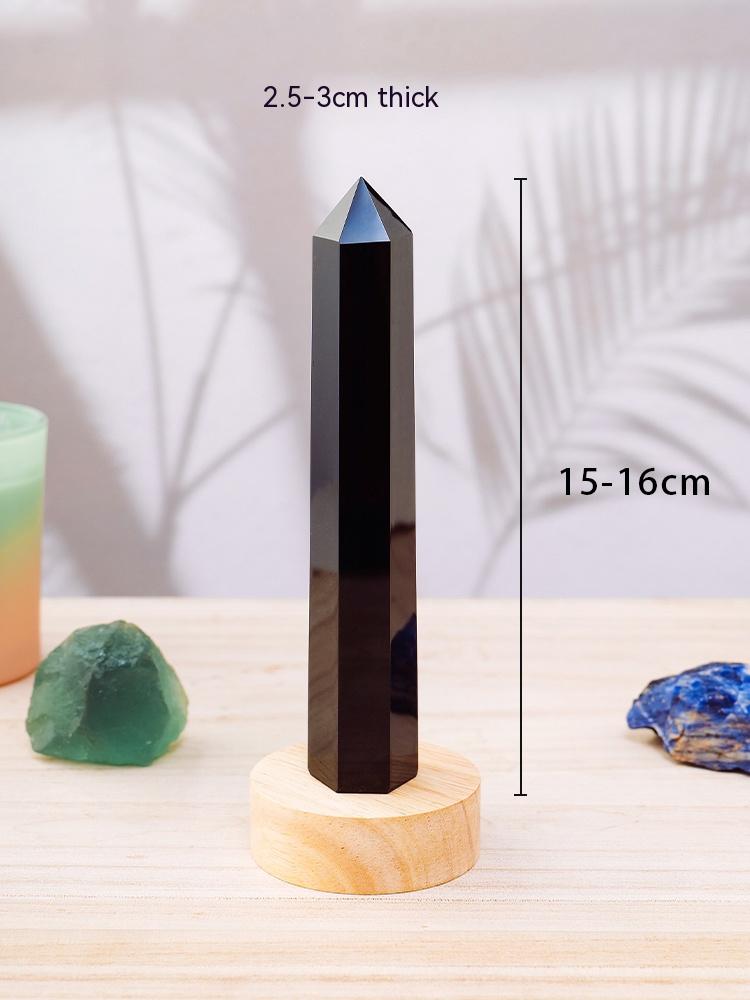 Natural Madagascar Rose Quartz Column, Rough Hexagonal Prism