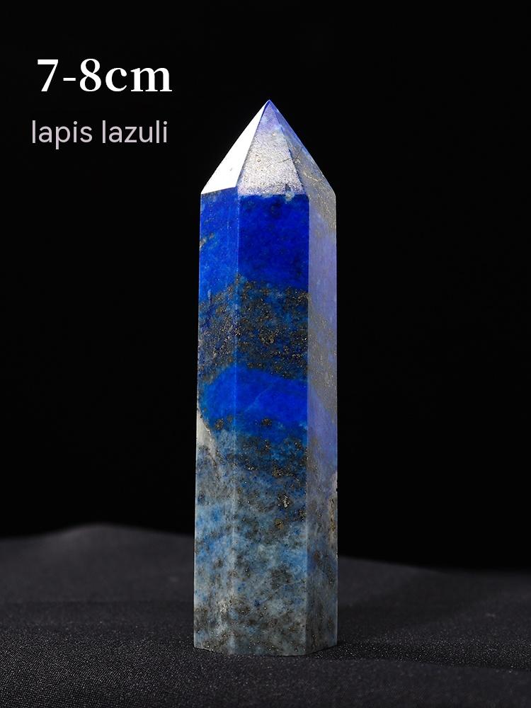 Natural Crystal Rough, Single-Pointed Pillar, Decoration, Clear Quartz, Citrine, Prasiolite And Fluorite Hexagonal Crystal Pillar, Home Furnishing, Living Room