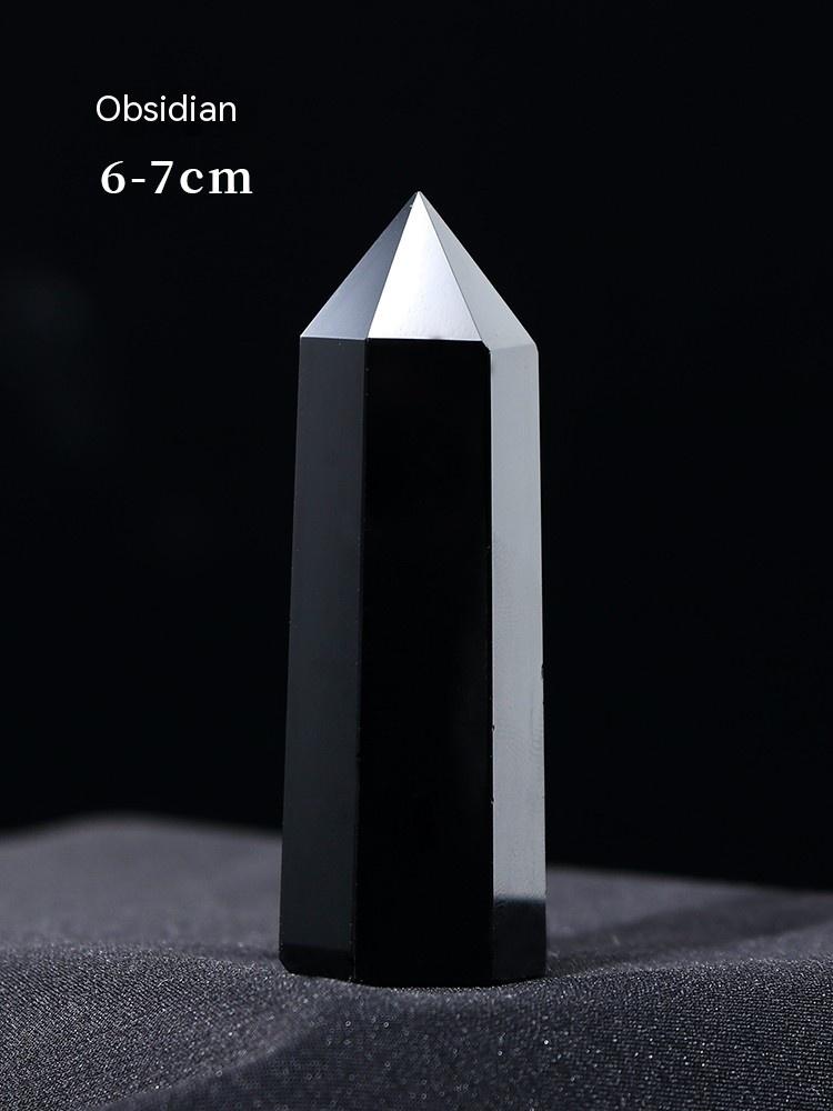Natural Crystal Rough, Hexagonal Prism, Single-Pointed Clear Quartz, Amethyst, Rose Quartz And Citrine Column, Crystal, Ore Specimen, Degaussing And Purification, Decoration