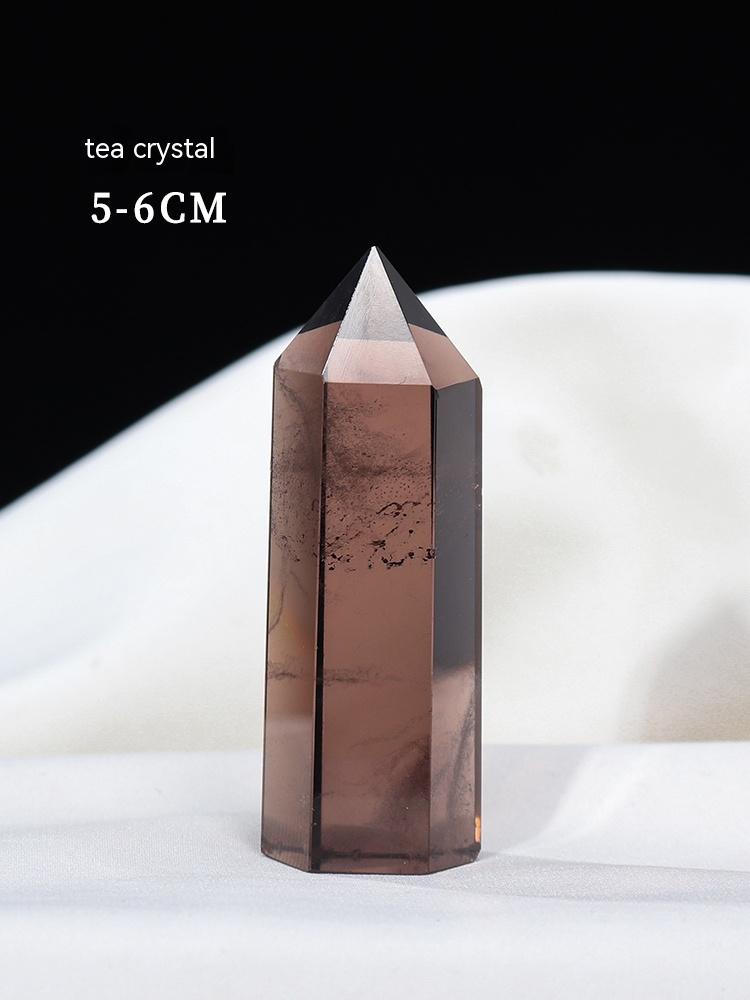 Natural Crystal Rough, Hexagonal Prism, Single-Pointed Clear Quartz, Amethyst, Rose Quartz And Citrine Column, Crystal, Ore Specimen, Degaussing And Purification, Decoration