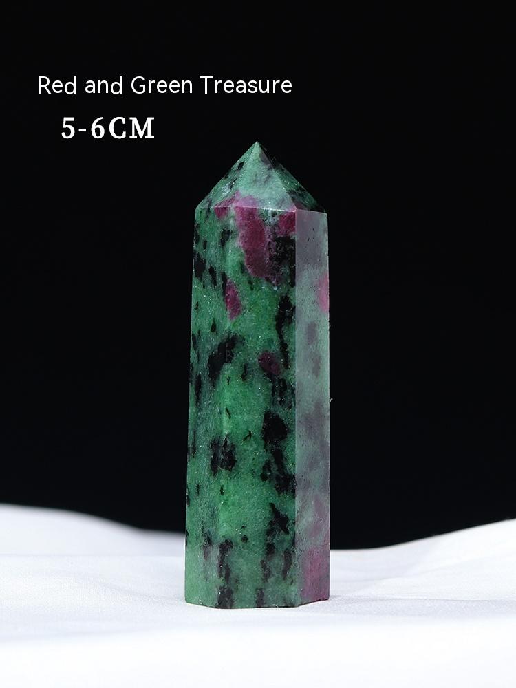 Natural Crystal Rough, Hexagonal Prism, Single-Pointed Clear Quartz, Amethyst, Rose Quartz And Citrine Column, Crystal, Ore Specimen, Degaussing And Purification, Decoration