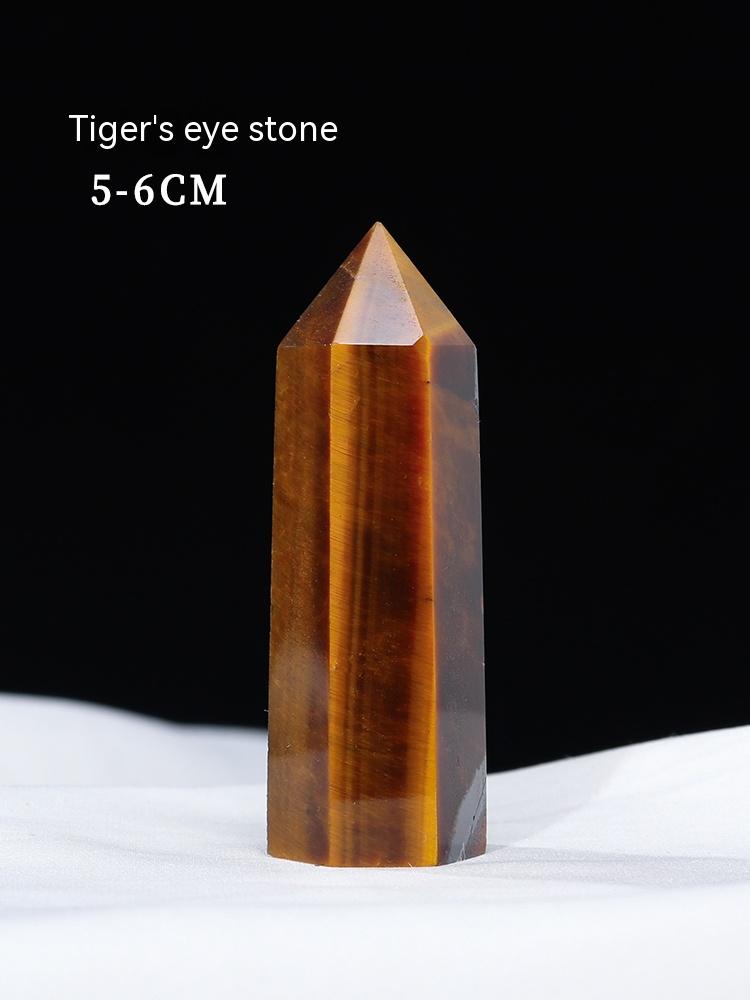 Natural Crystal Rough, Hexagonal Prism, Single-Pointed Clear Quartz, Amethyst, Rose Quartz And Citrine Column, Crystal, Ore Specimen, Degaussing And Purification, Decoration
